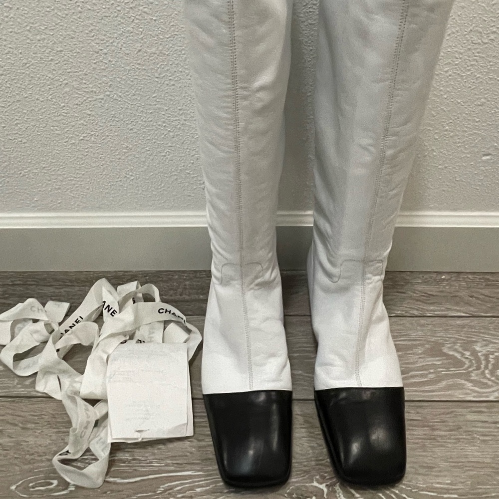 Vintage Chanel boots